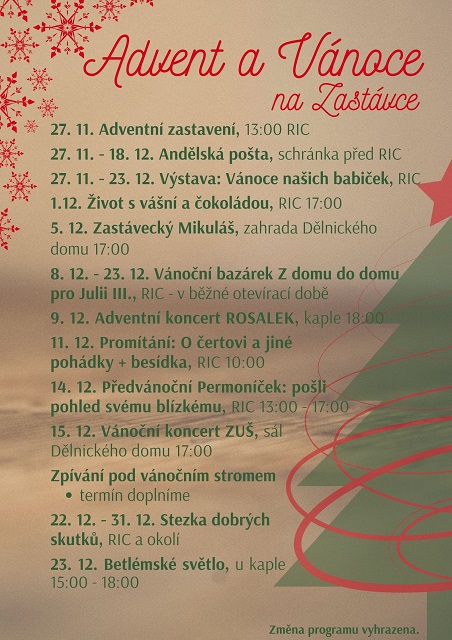 Advent Zastavka