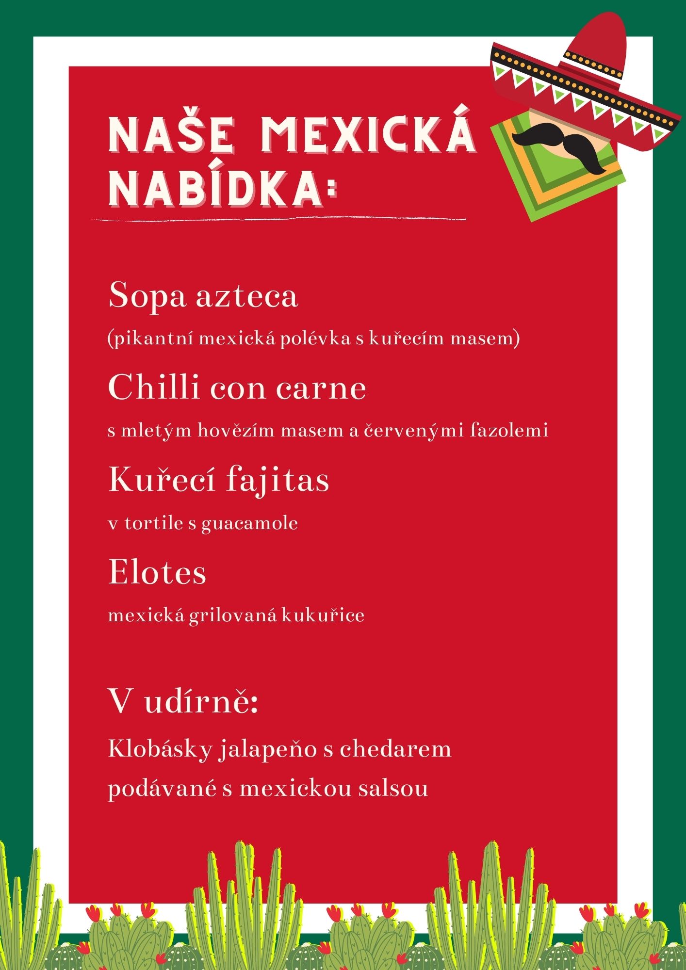 mexická nabídka