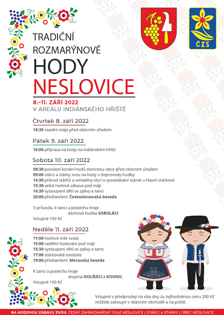 8 11.9 Neslovice hody