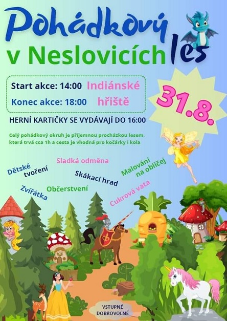31.8 Neslovice Pohadkovy les kopie