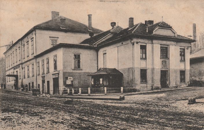 Historický snímek zastáveckého Hornického domu