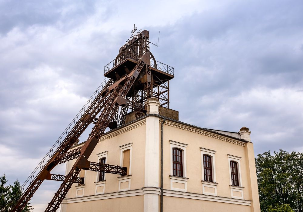 Těžní věž dolu Simson