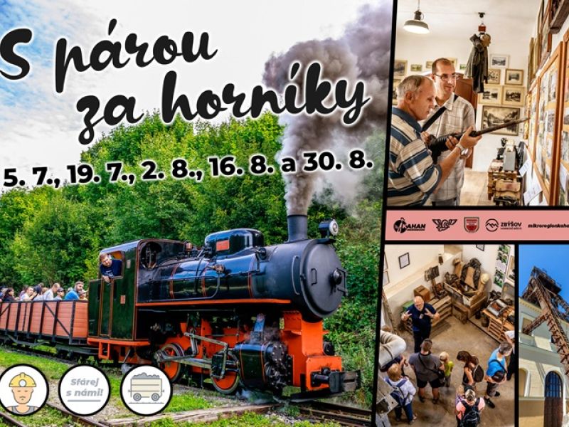 Vydejte se S párou za horníky a poznejte, jaké to bylo pracovat 1500 metrů pod zemí